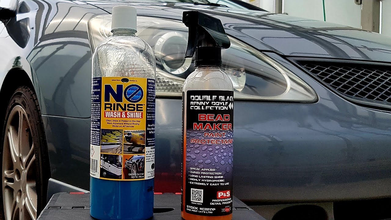 Optimum No Rinse Wash & Shine (ONR) & P & S Beadmaker  Paint Protection #beadmaker #waterlesscarwash