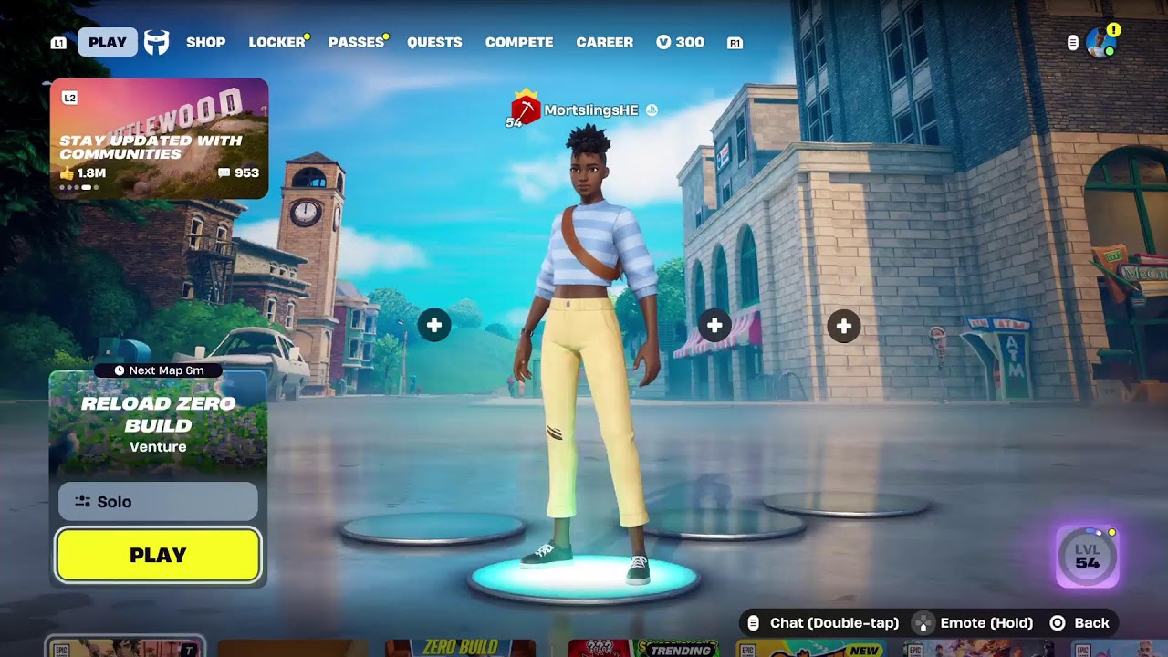 fortnite reloaded zero build
