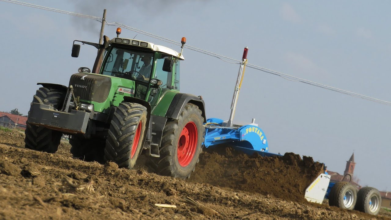 FENDT 930 VARIO TMS +   LIVELLATRICE FONTANA 6 METRI | Ground Levelling