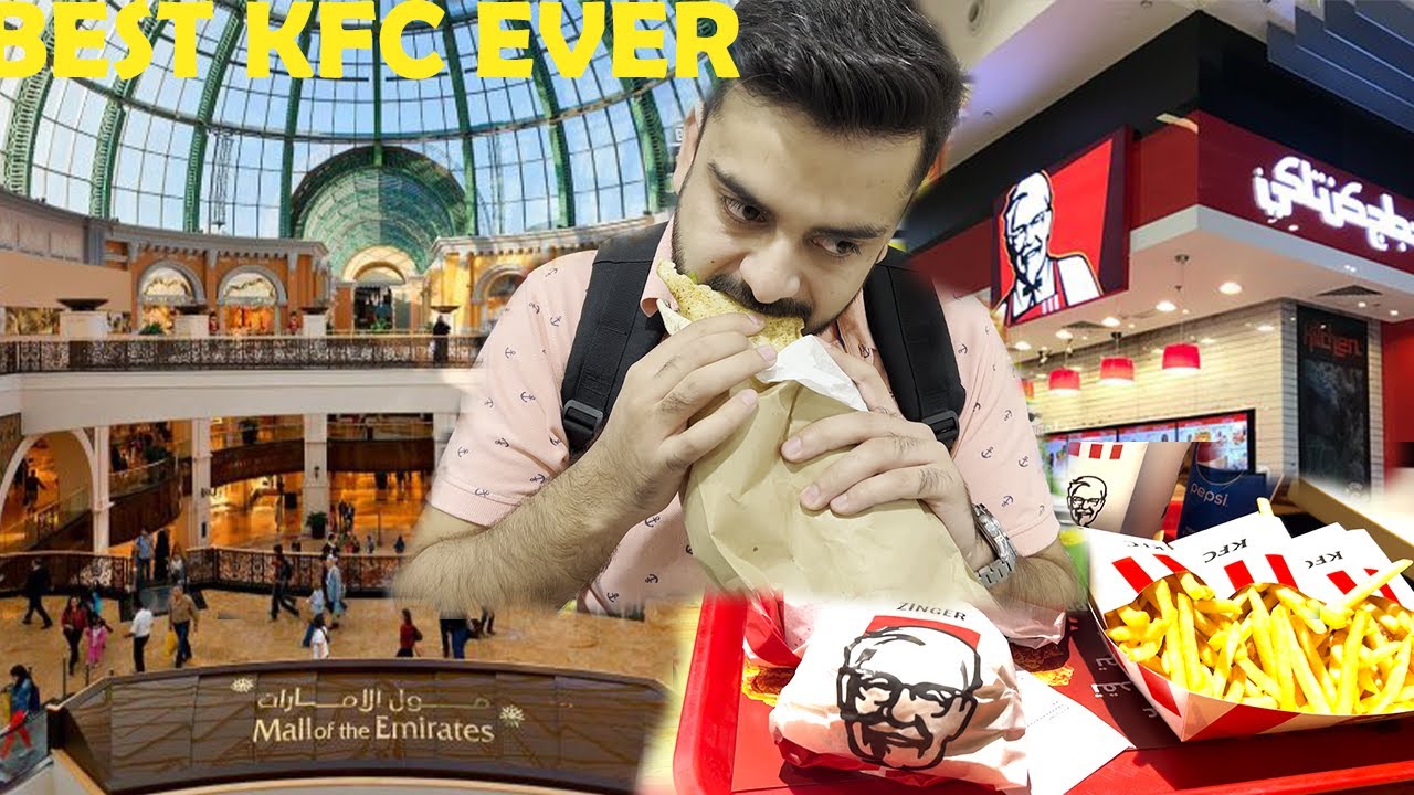 PAKISTAN'S KFC V/S DUBAI'S KFC | EMIRATES MALL + NIGHT VIEW OF JUMEIRAH BEACH | DUBAI SERIES : EP 3