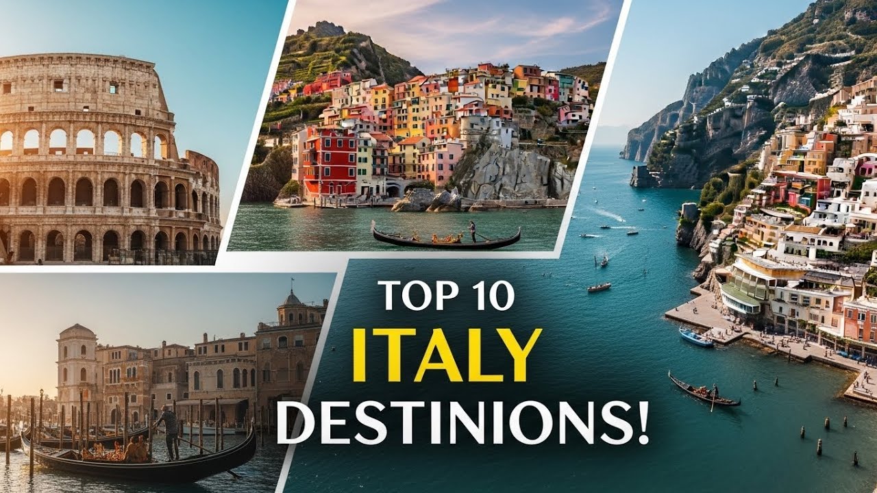 Best Places to Visit in Italy | Top 10 Places | Italy Travel Guide