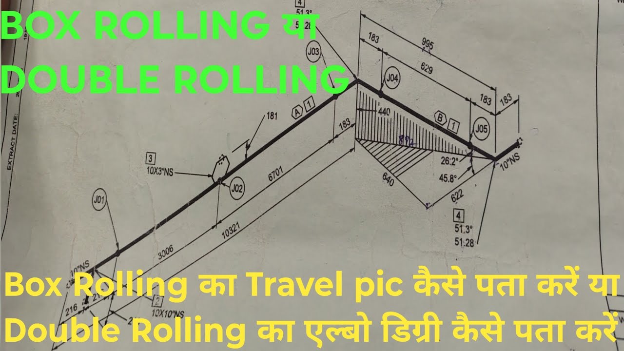 Isometric Drowning Me Box(Double Rolling Ka Jankari/ Box Rolling Ka Travel PIC & Degree pata kare 