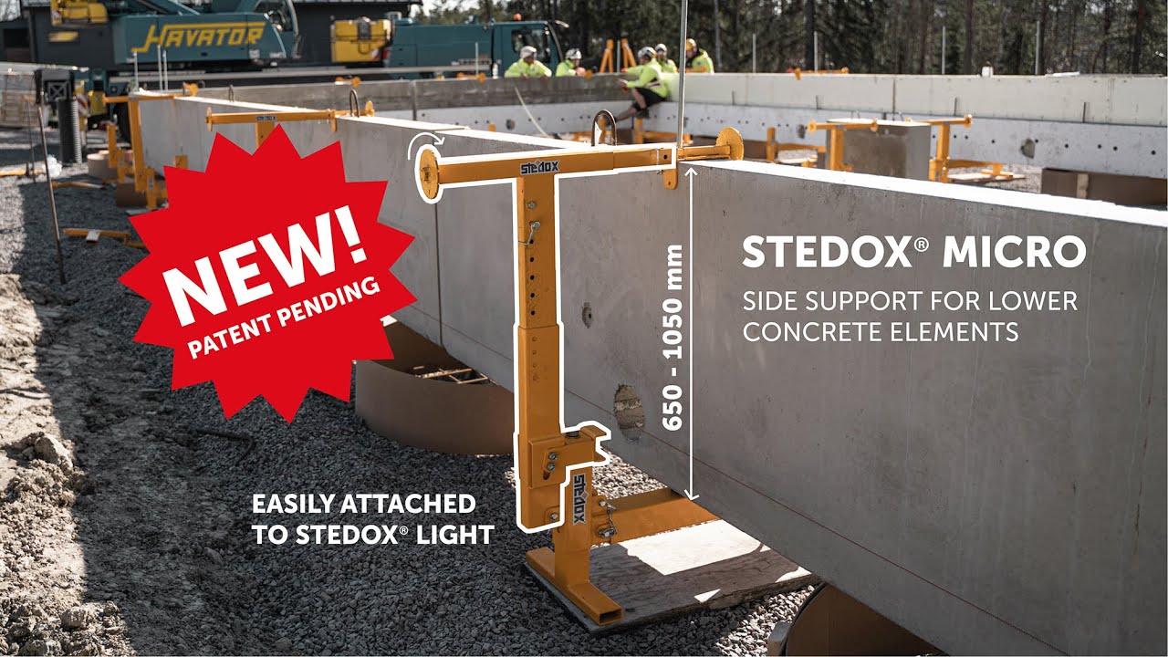 Stedox® Sokkelielementti Asennus | Patented Asennusmenetelmä / Assembly Method