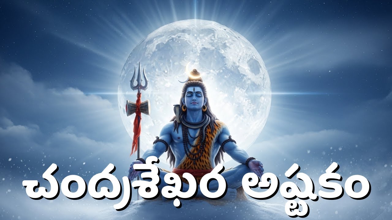 Chandrashekhara Ashtakam – The Moon Crowned Lord #shiva