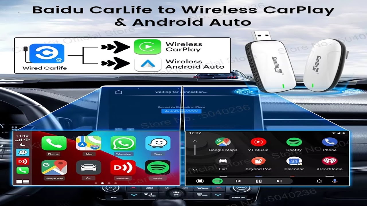 CarLinKit Baidu Car Life&Android Auto Car Play
