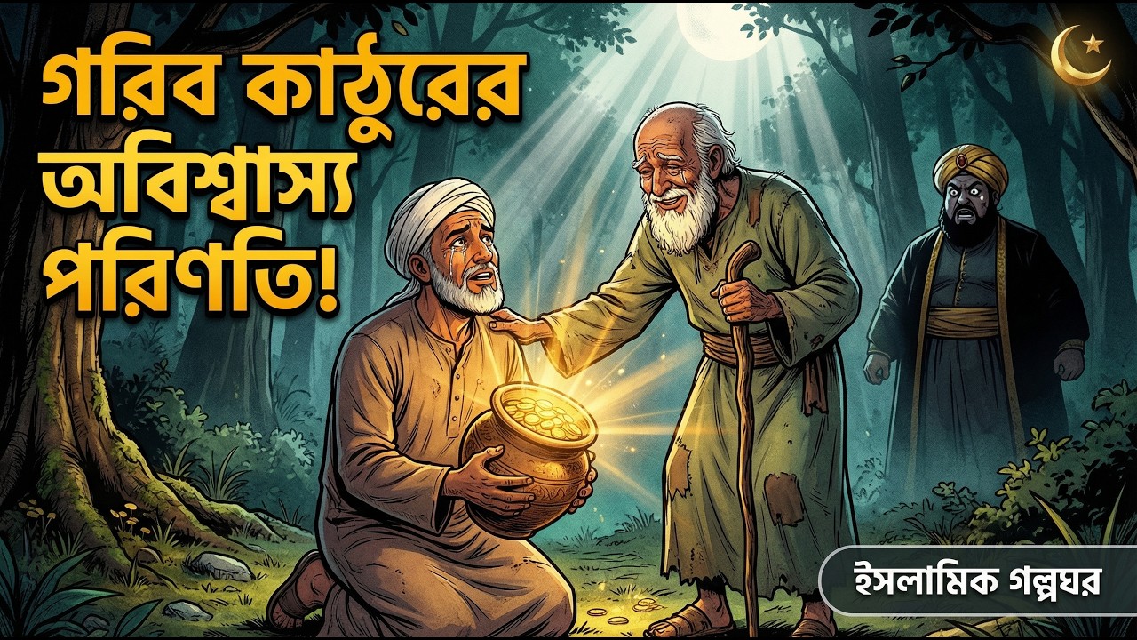 গরিব কাঠুরের অবিশ্বাস্য পরিণতি | ইসলামিক শিক্ষণীয় গল্প | ইসলামিক গল্পঘর | Islamic Golpoghor