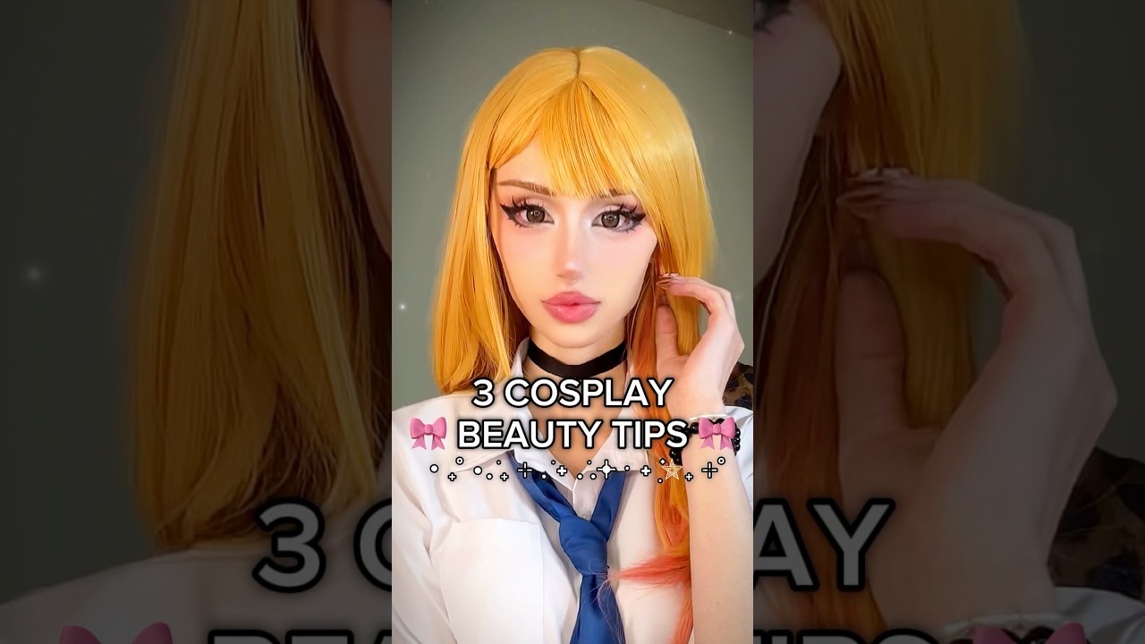 3 COSPLAY BEAUTY TIPS💄to help unlock your FULL potential #cosplay #beauty #tips #cosplayer #makeup