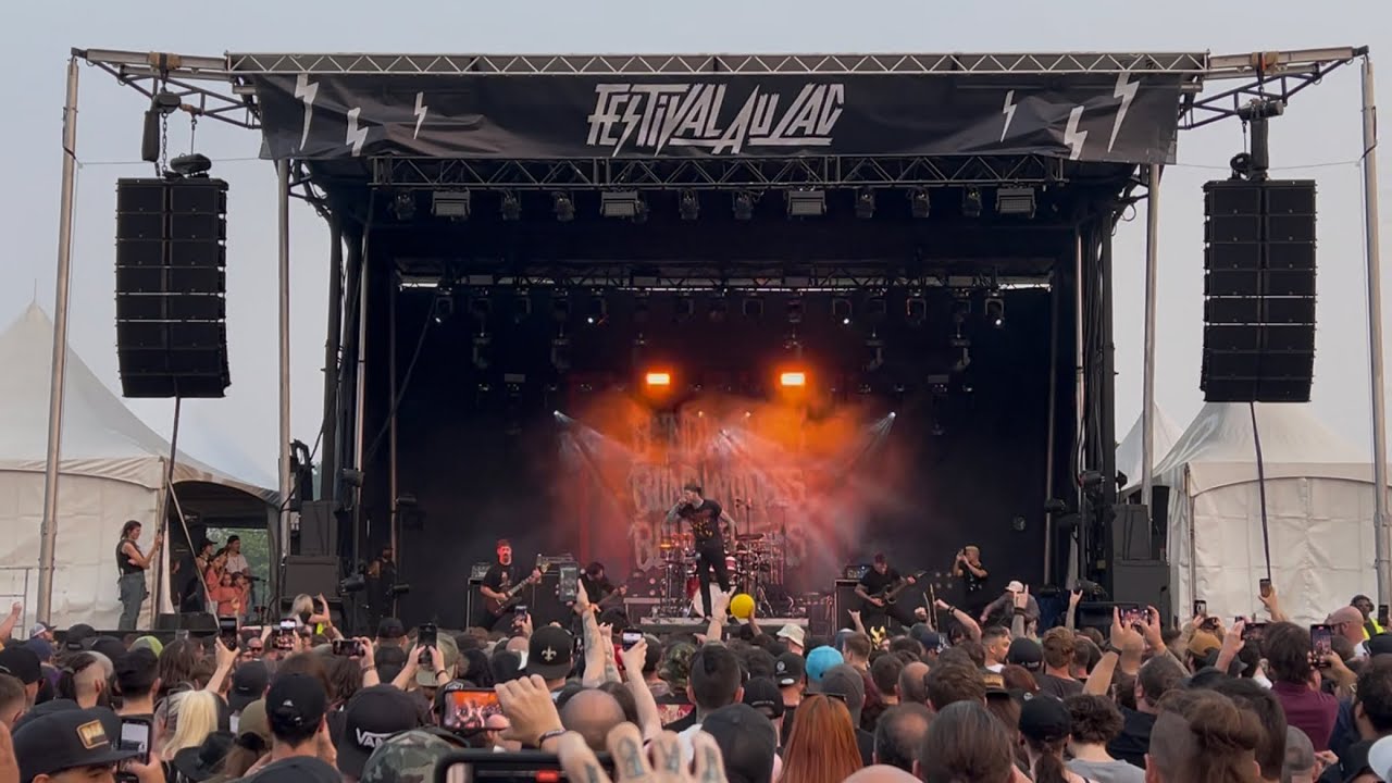 Blind Witness - Baby One More Notch. Live @ Festival Au Lac, Granby, Canada