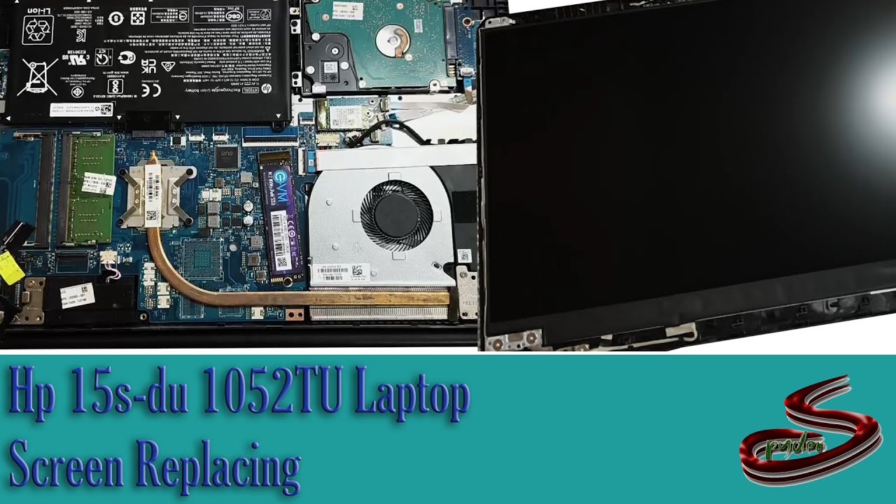 Hp 15s du 1052TU Laptop Screen Replacing | Display