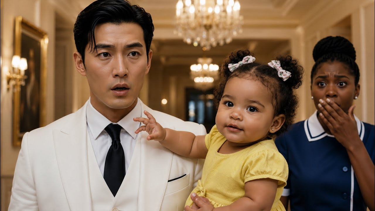 Korean Mafia Boss Was Speechless… Black Maid’s Baby Refused To Let Him Go