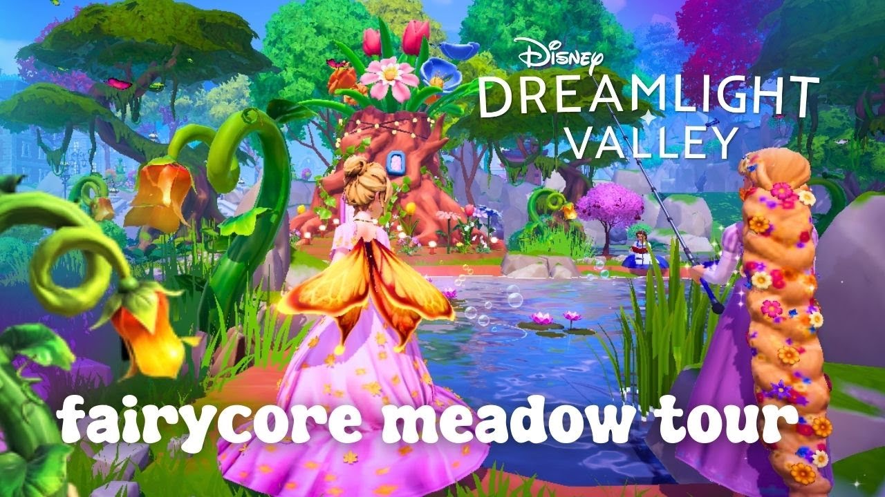 Тур «Мирный луг фей» 🧚 Вдохновленный страной чудес и долиной фей | Disney Dreamlight Valley