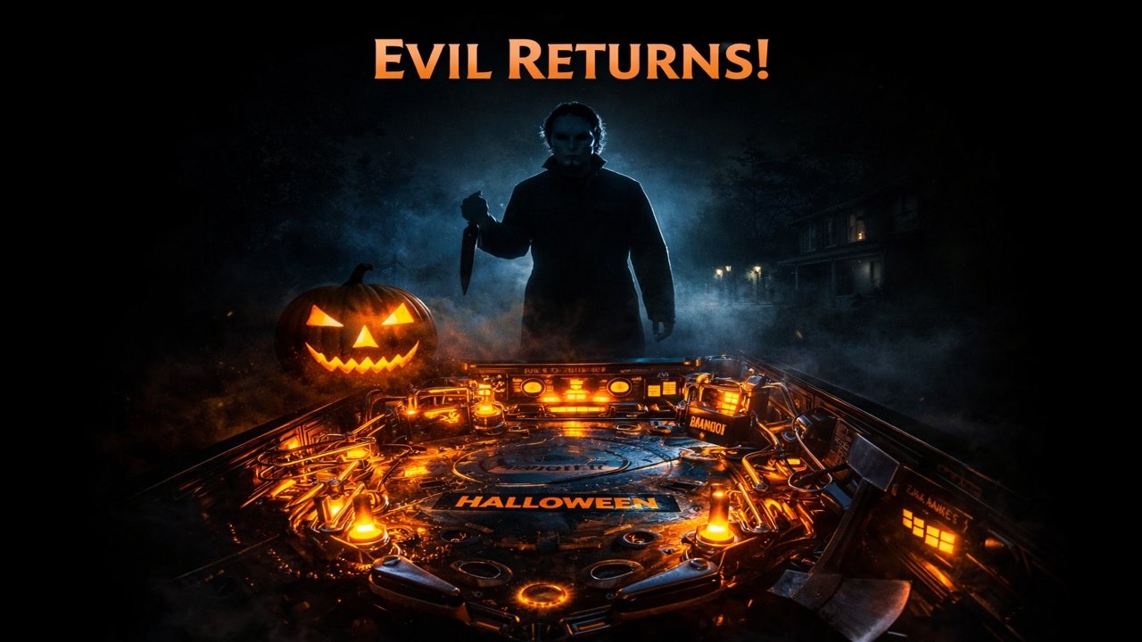 Halloween Pinball VR 🎃 | Complete Table Run & Spooky Bally Action (POV)