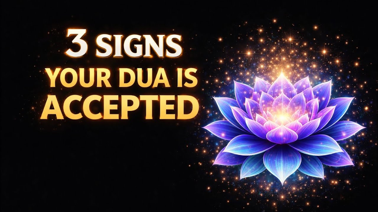 “3 Signs Your Dua Is Being Accepted  Powerful Islamic Reminder” | Faith Notes