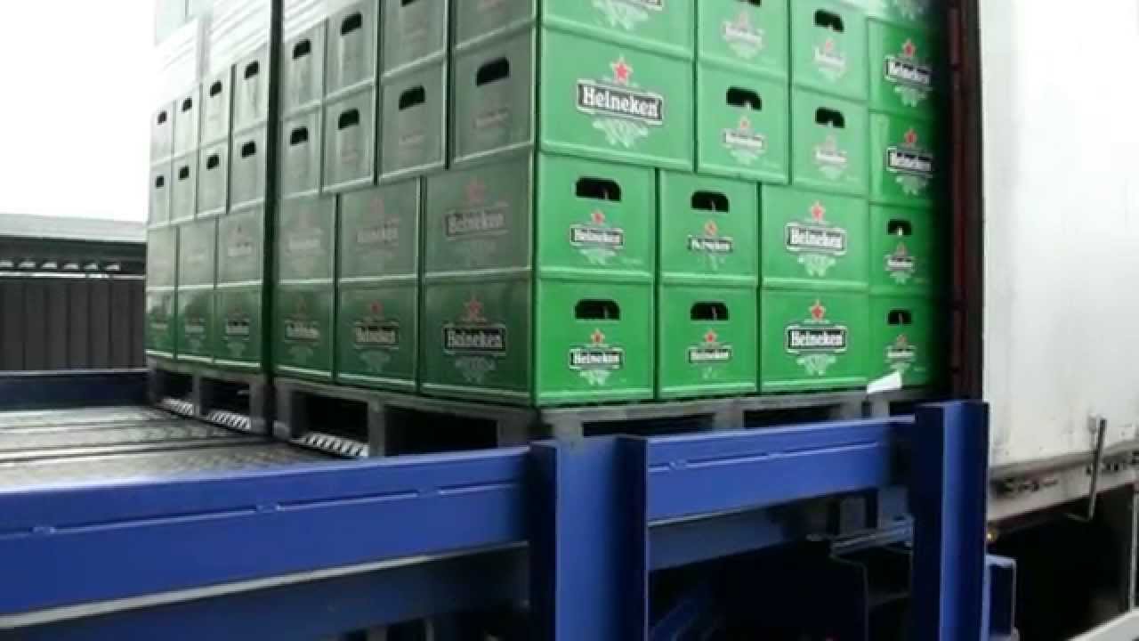 A-Service - Automatic loading and unloading chain system