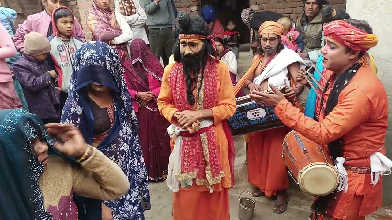 ओमप्रकाश बहरूपिया पार्टी  भगवाहा !! Omprakash bahrupiya party bagvaha पलना लेकर आ गई फुगा
