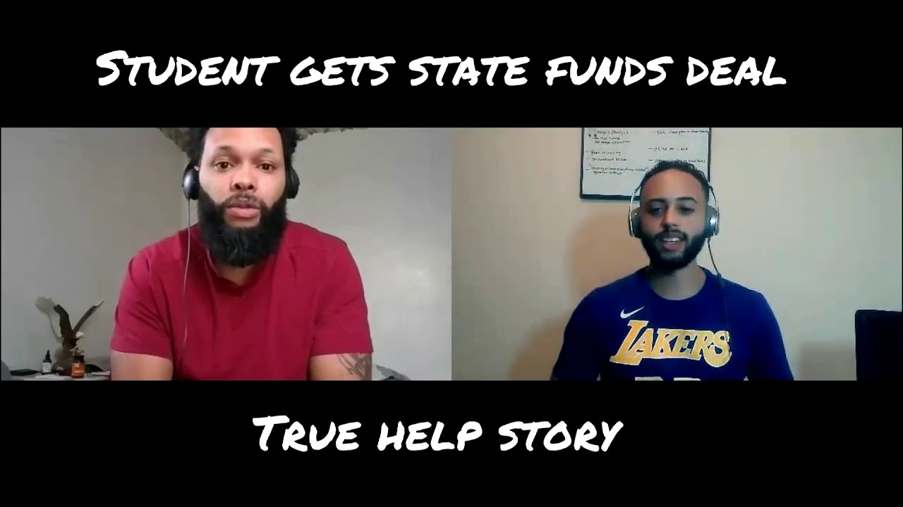 Student state funds deal: True help story
