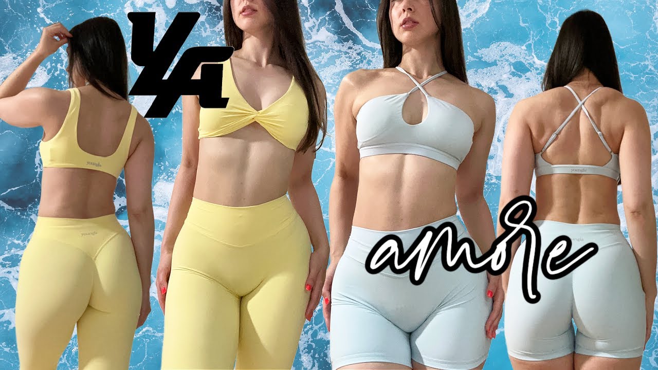 NEW SUMMER UNSPONSORED YOUNGLA HAUL AND TRY ON REVIEW | AMORE COLLECTION UNOFFICIAL HOT GIRL UNIFORM