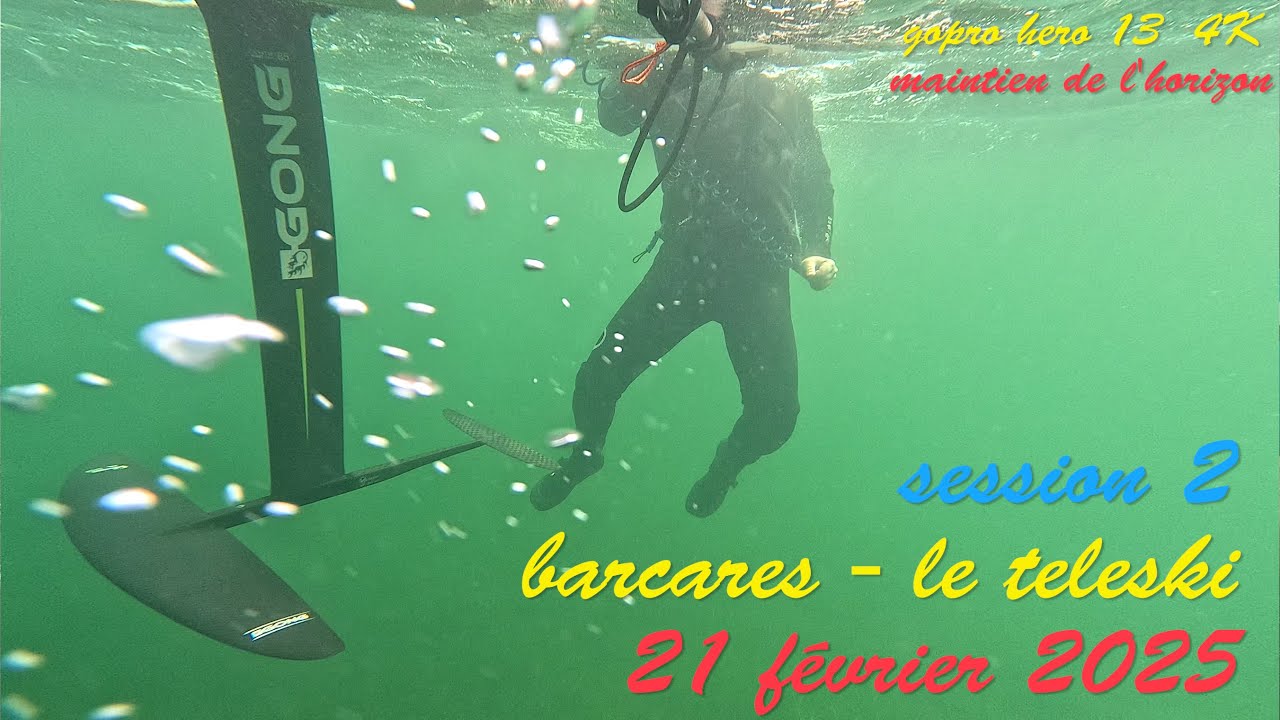 wingfoil - barcares - parc des dosses - 21 fevrier 2025 + Lolo + sam + Freddo session 2