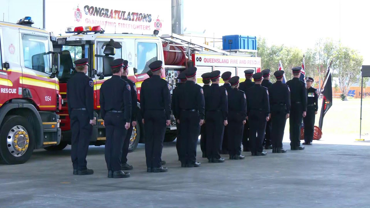 Firefighter Recruit Course 180 Graduation