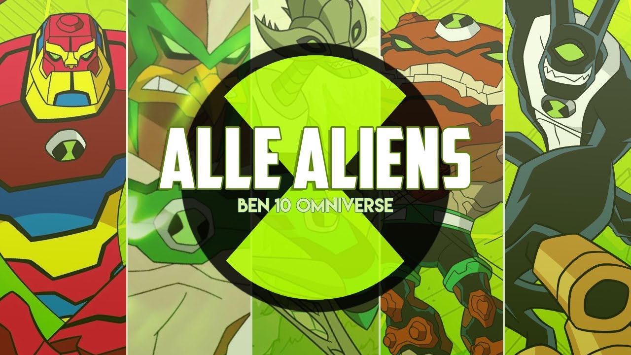 ALLE ALIENS aus BEN 10: OMNIVERSE aufgezählt & erklärt!