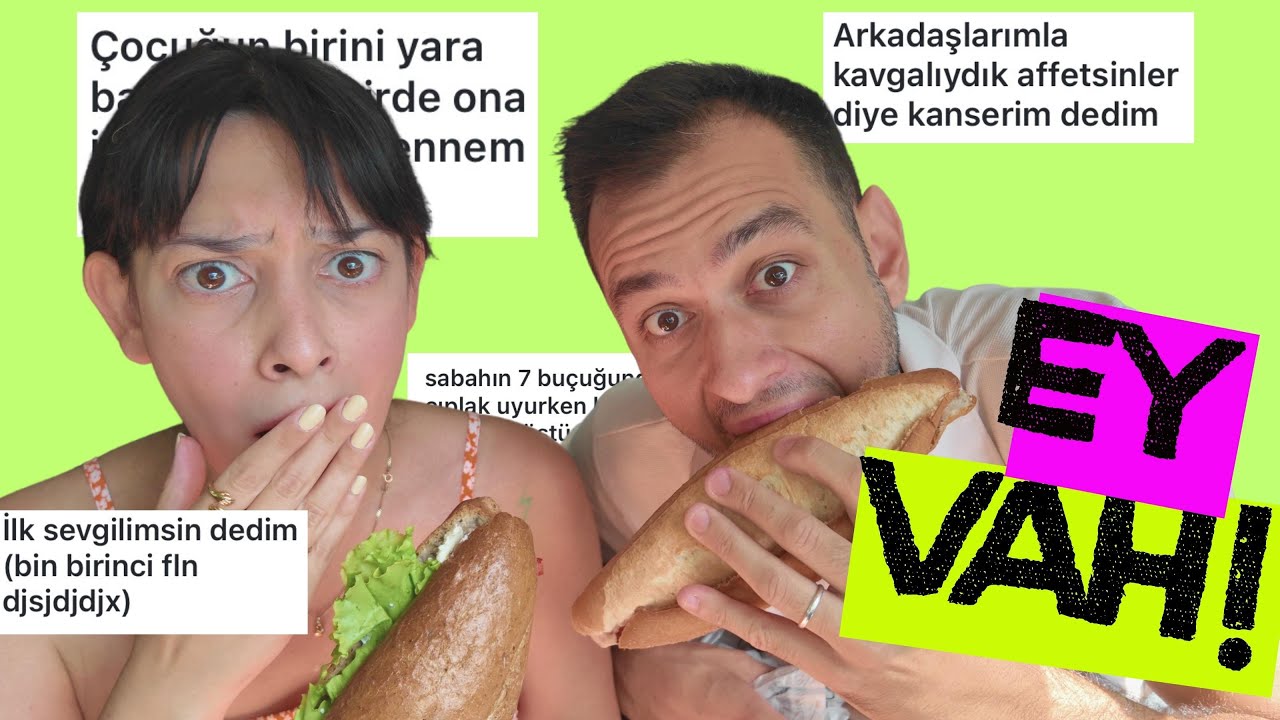 EN ŞEREFSİZ YALANLARINIZ - SİZDEN GELENLER MUKBANG