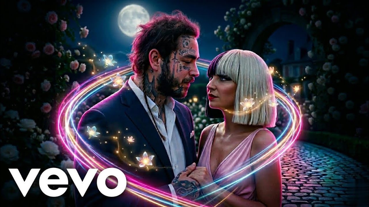 Addicted To You - Post Malone ft. Sia (Lyrics Video)