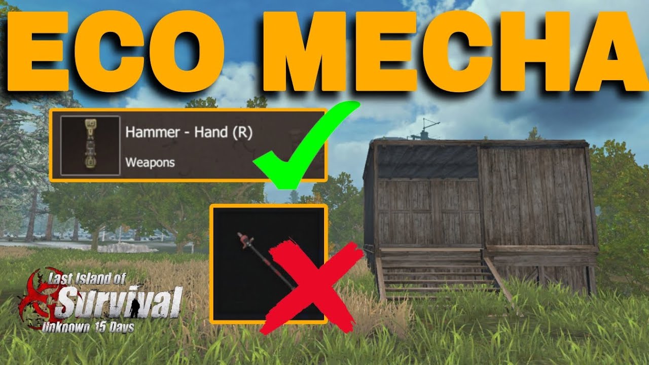 They ECO RAIDED my BASE using MECHA HAMMER - Last Island of Survival 