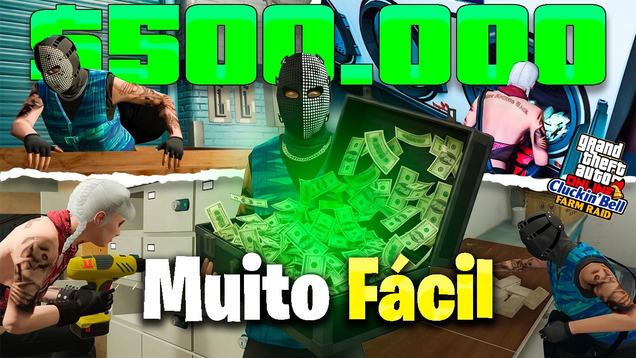 CLUCKIN BELL: FARM RÁPIDO e FÁCIL que FUNCIONA | GTA ONLINE