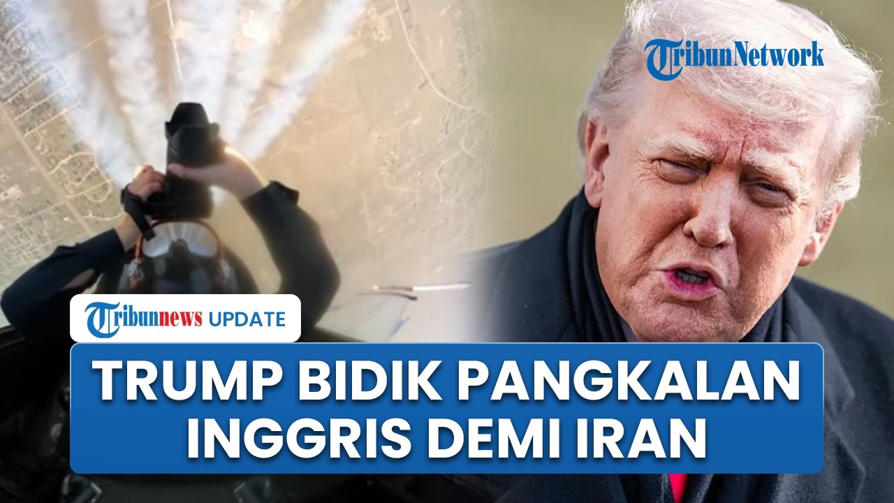 Rangkuman Konflik AS-Iran: Trump Desak Kesepakatan Nuklir, Pangkalan Inggris Dibidik Isu Teheran