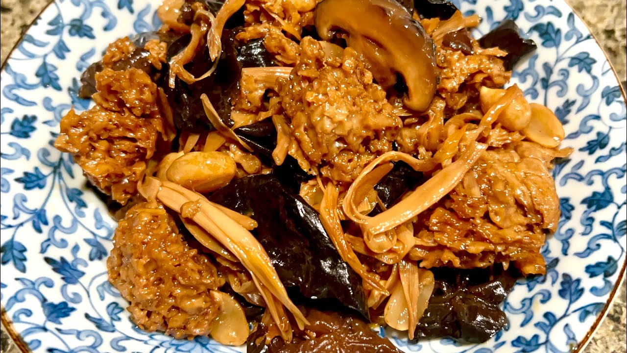 四喜烤麸，我家过年必备的凉菜，比肉还好吃😋😋