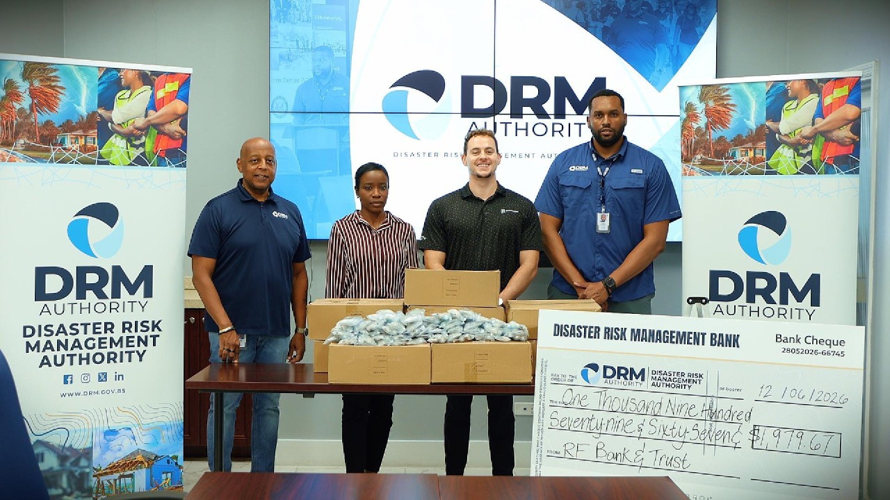 RF Bank and Trust Hygiene Kits Donation