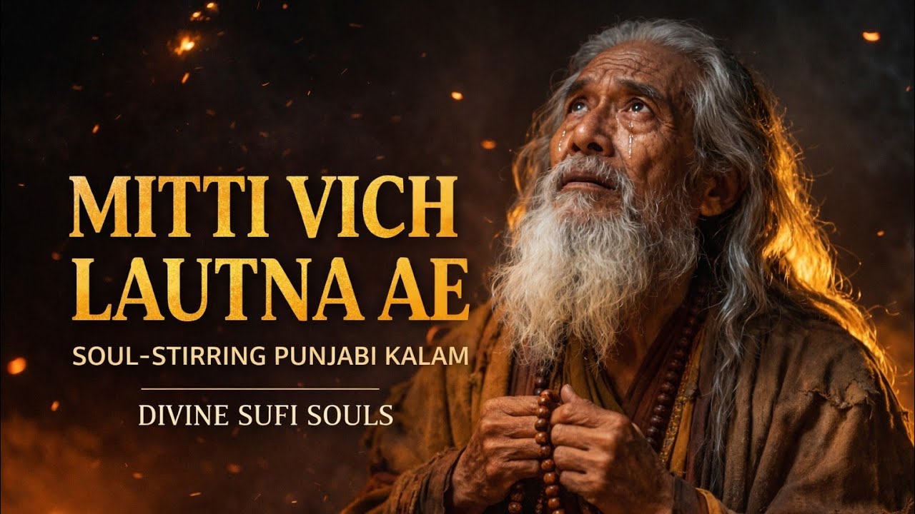 “Mitti Vich Lautna Ae” | A Powerful Punjabi Kalam on Life & Death