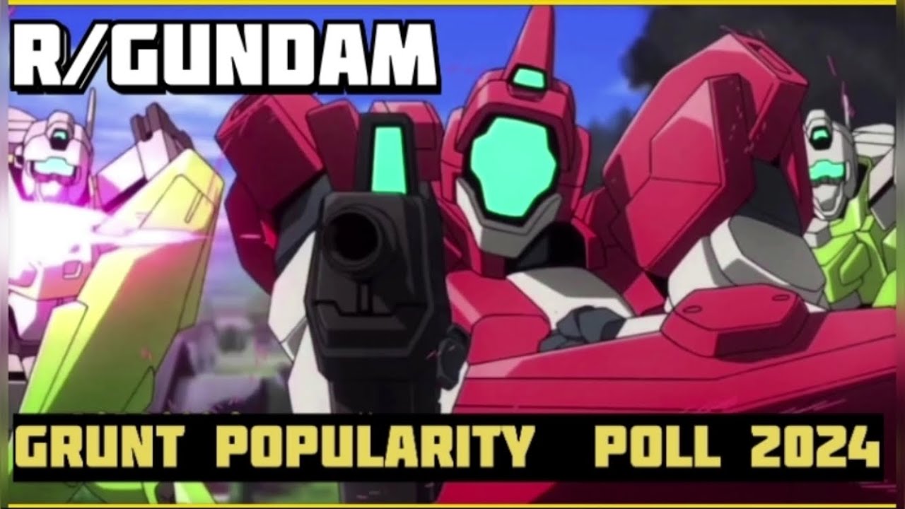 r/Gundam’s Grunt Mobile Suit Popularity Poll 2024!