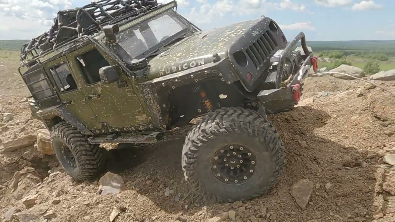 Return of the offroad  - RC Jeep wtangler rubicon. 4X4.