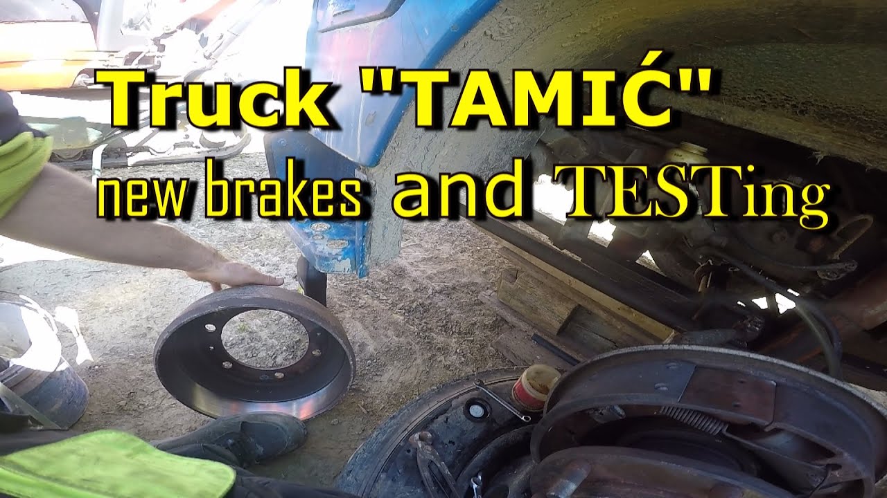 TAM 80 ( Tamić ) izmjena kočnica i test kočenja