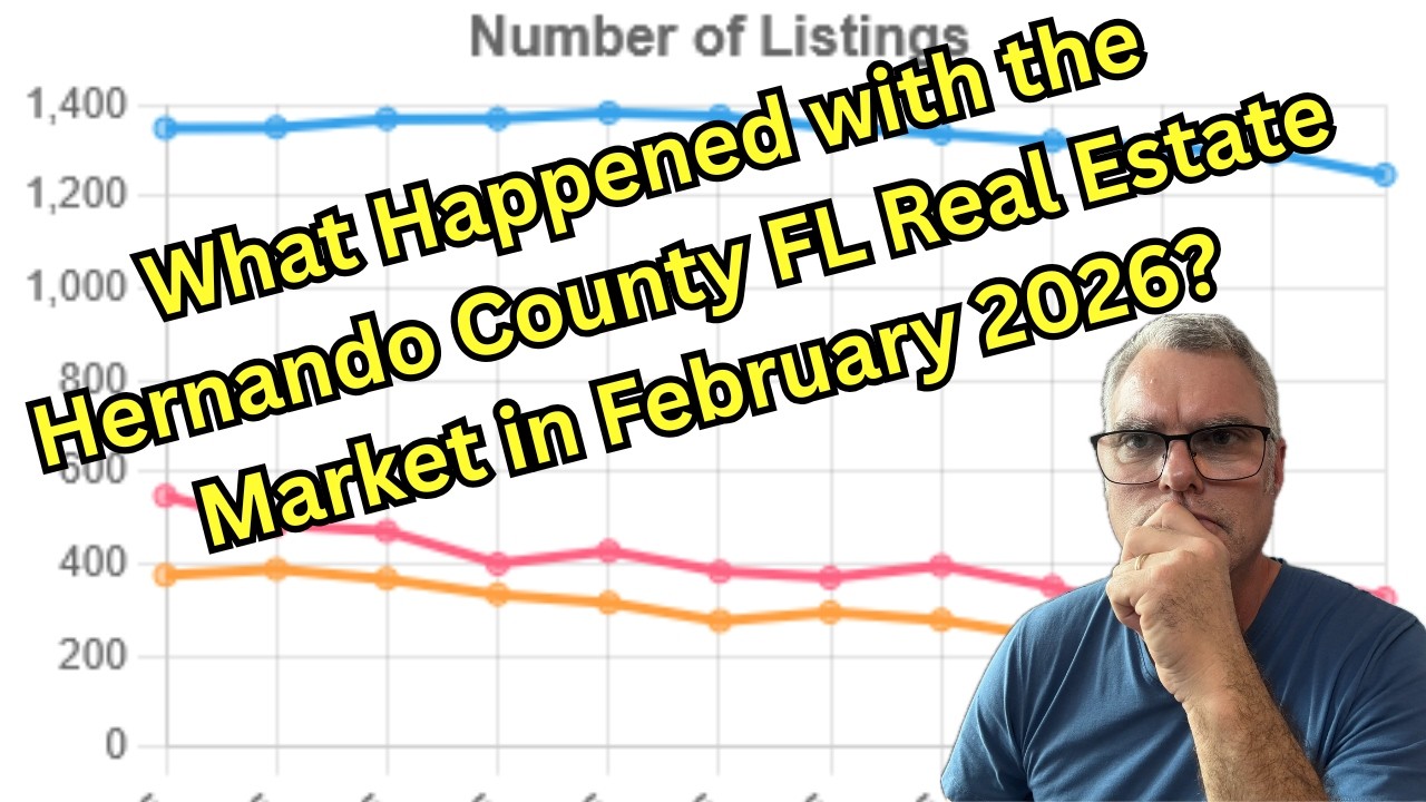 Hernando County Home Prices Up or Down Compare 2026 to 2025 l February 2026