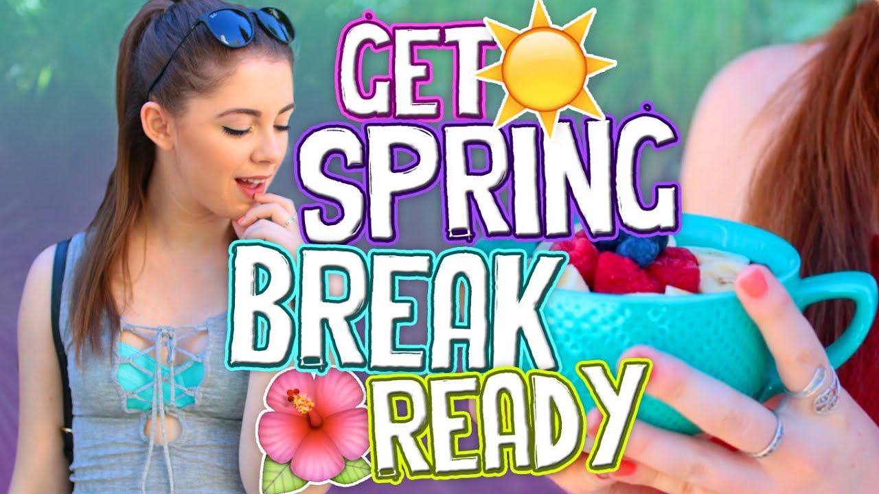 How To Get Ready For Spring Break 2016!! DIY Acai Bowl, Outfits, & Essentials! // Jill Cimorelli