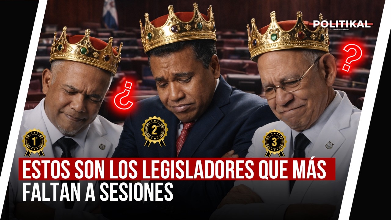 ESTOS SON LOS LEGISLADORES QUE MÁS FALTAN A SESIONES
