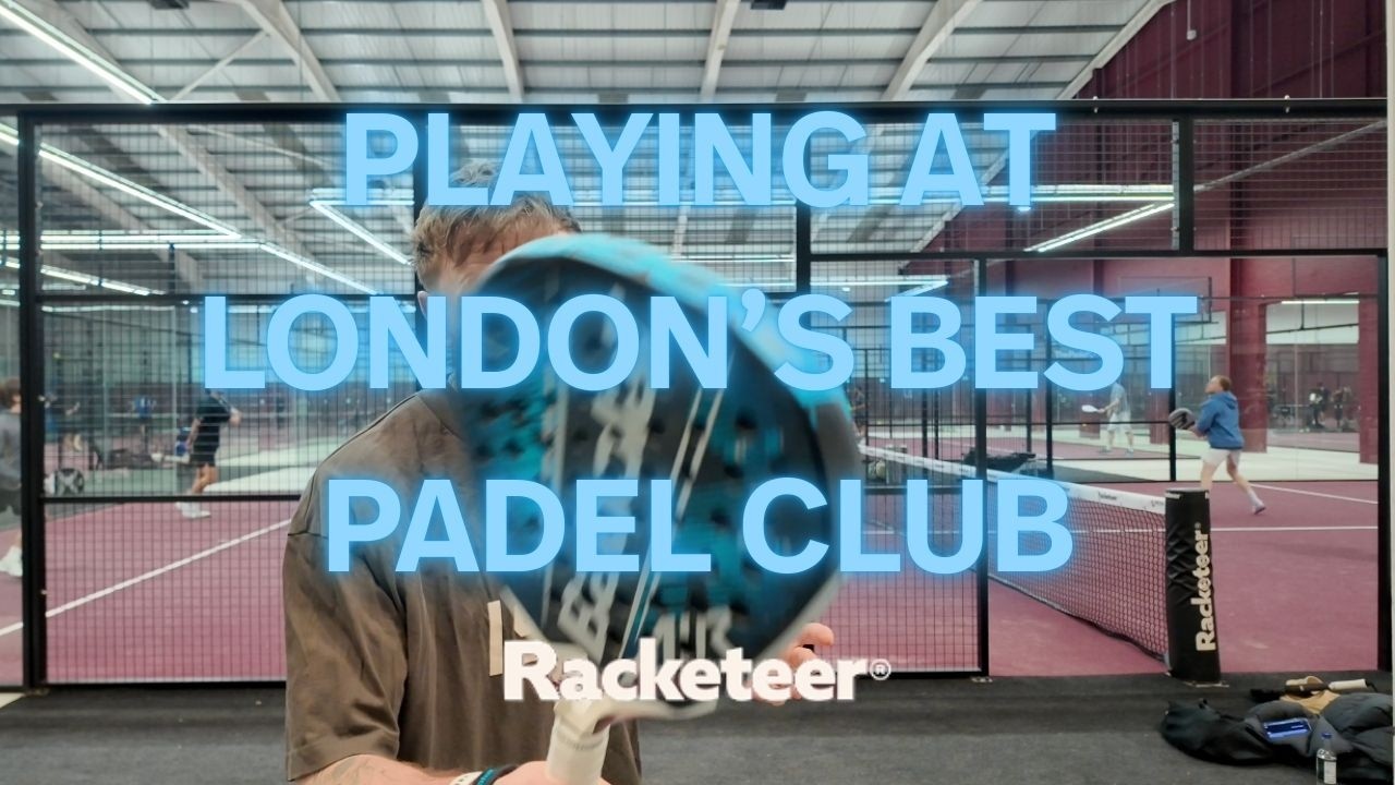 Playing at best padel club in London and the racket you NEED!
