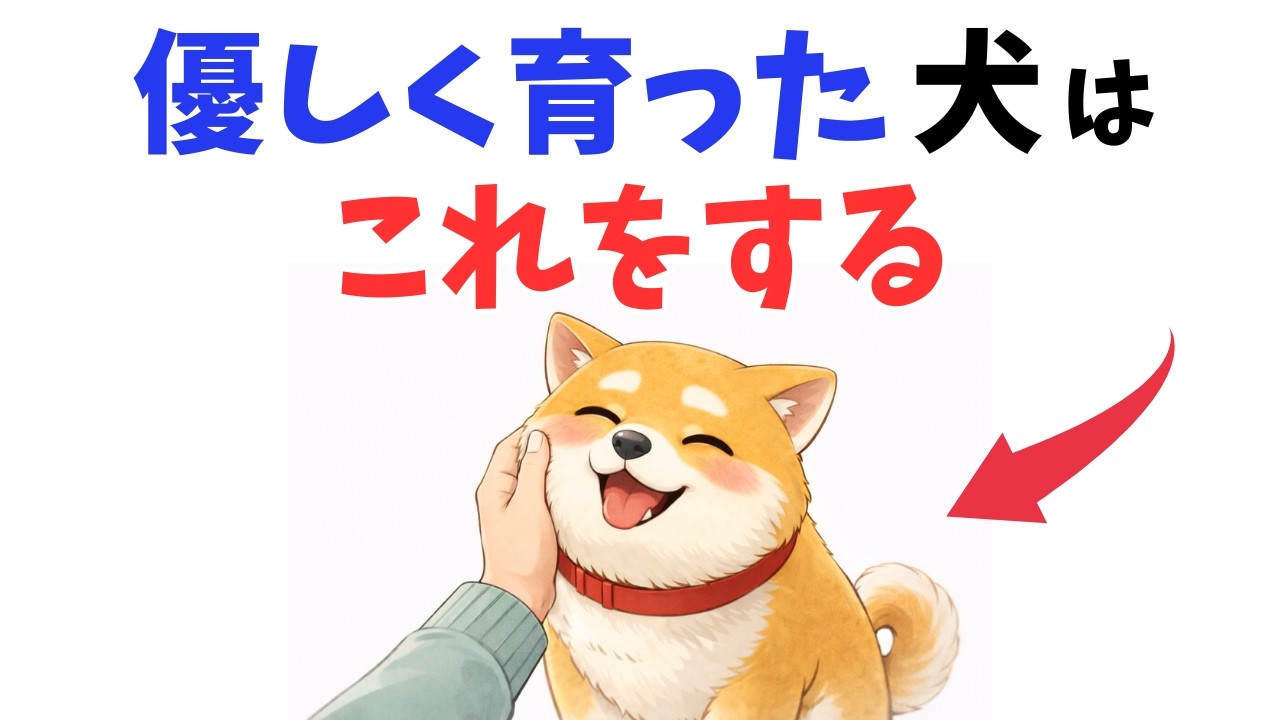 【幸せの証】優しく育てられた犬だけがする行動 13選