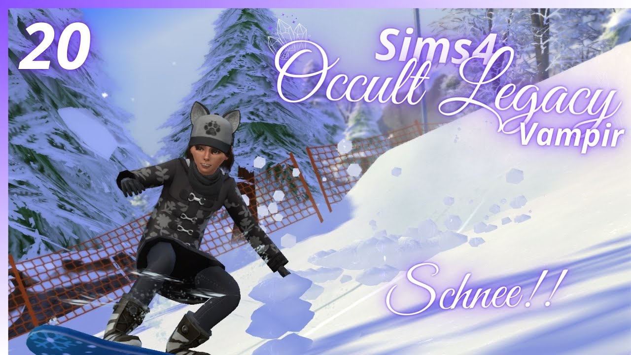 Ein nicht so toller Urlaub im Schnee...🫣 | DieSims4 Occult Legacy #20
