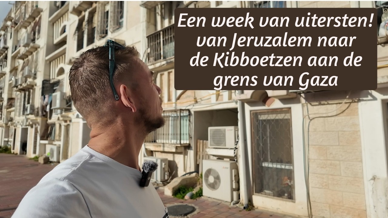 Bericht uit Jeruzalem | De spanning loopt op | We hebben een week van uitersten in Israël...