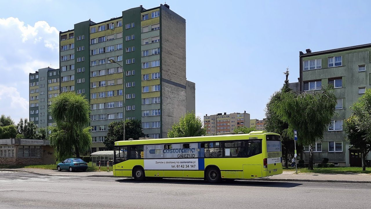 Mercedes-Benz O345C #020 @MPK Gniezno [🚌12 ➡️Obora przez Żerniki]