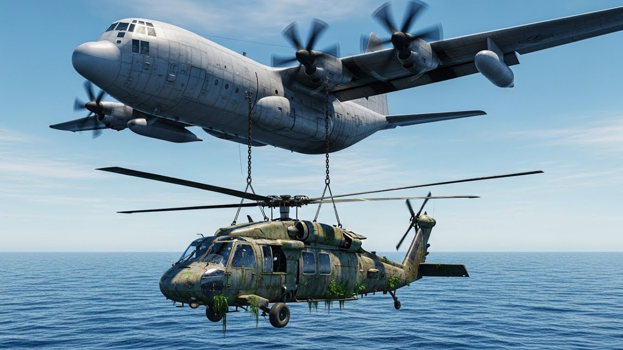 Found After 500 Years: The Impossible Deep Sea AI Helicopter Restoration
