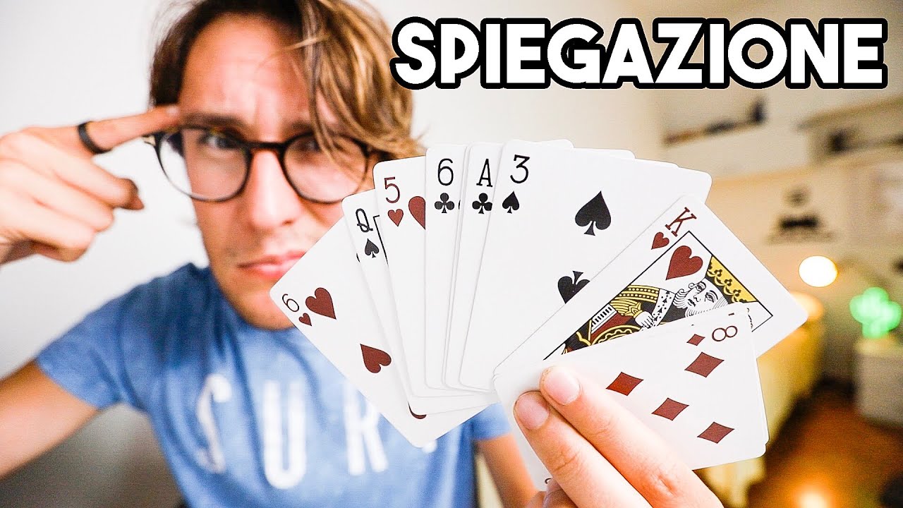 Spiegazione gioco di magia mentale con le carte (facile per principianti) / Tutorial
