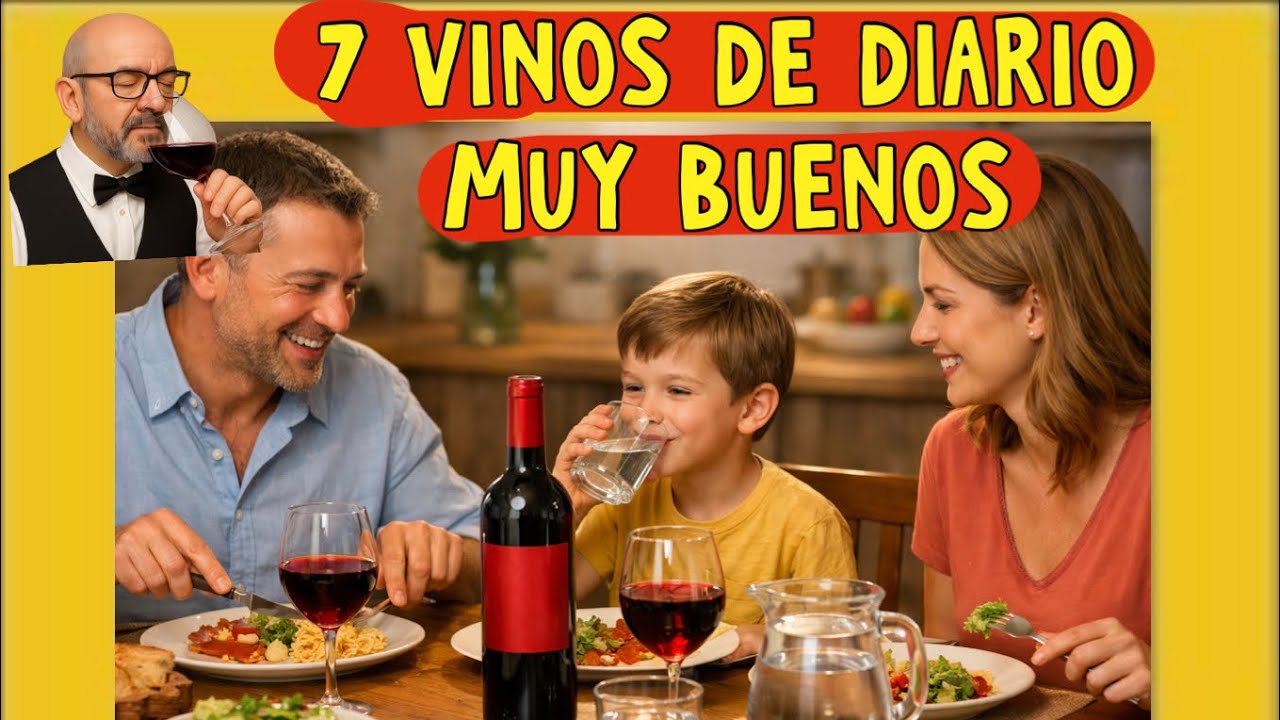(477) 7 VINOS DE DIARIO MUY BUENOS