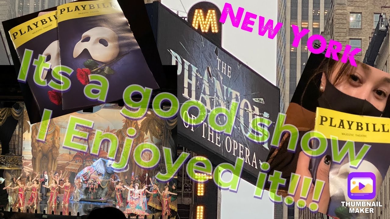 Phantom of the Opera || New york || majestic show || watching the phantom of the opera in new york