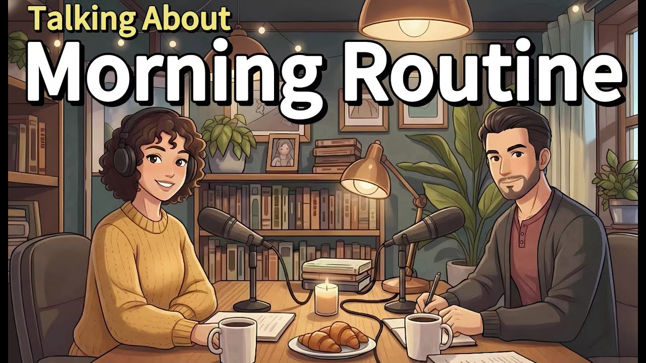How to Talk About Morning Routine in English | English Conversation Practice