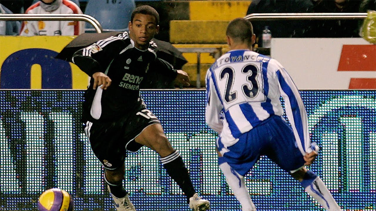 Marcelo's First Match For Real Madrid / 2007