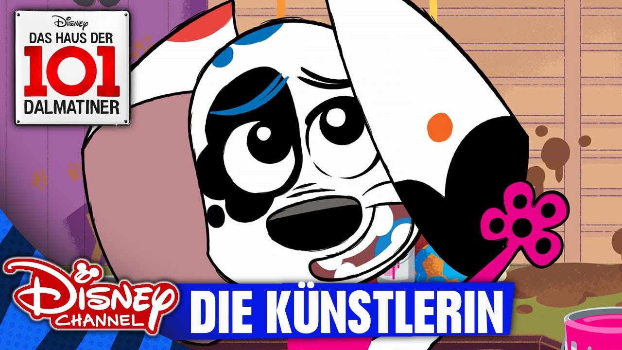 DAS HAUS DER 101 DALMATINER - Clip: Die Künstlerin | Disney Channel